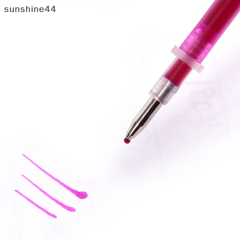 Sunshine 10pcs /set Stitch Marker Larut Air Cross Erasable Pens Grommet Tinta Kain ID