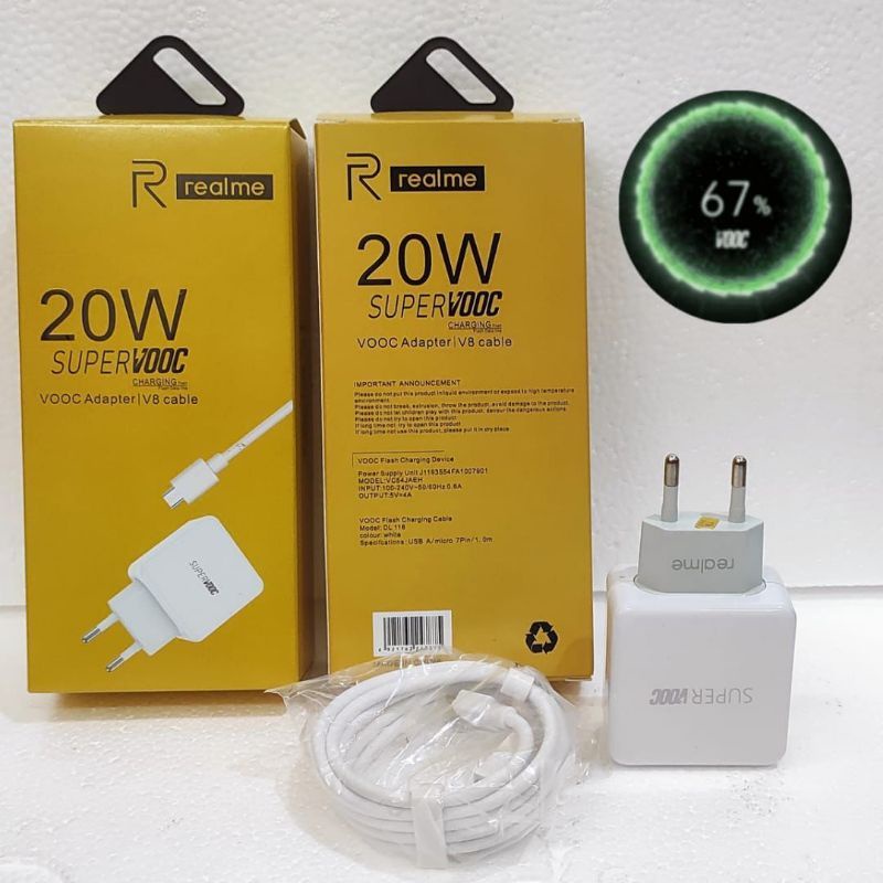 CHARGER REALME SUPPORT VOOC