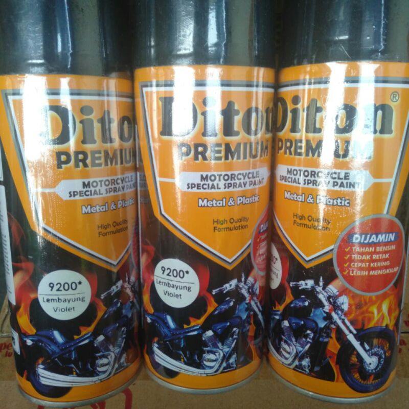 Pilok Pilox Diton Premium Lembayung Violet 9200* 400cc cat semprot diton premium