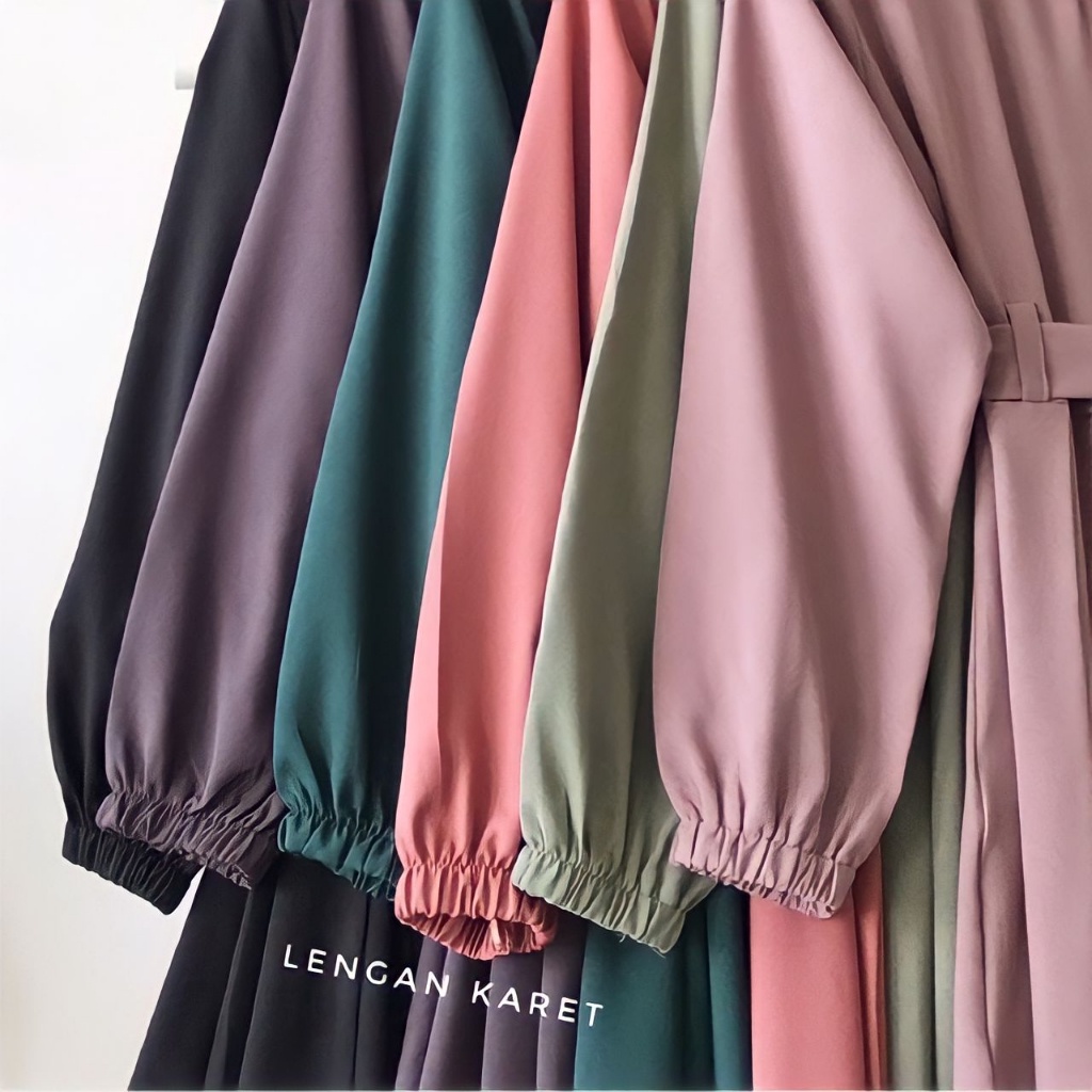 Gamis Monna Dress Sandira Belt Busui Friendly Syar'i Muslimah Jumbo Terbaru Itycrepe Premium-8