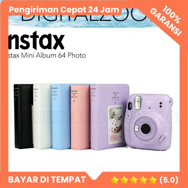 SLOSELLER / Album Instax Mini Pieces of Moment 64 Photo