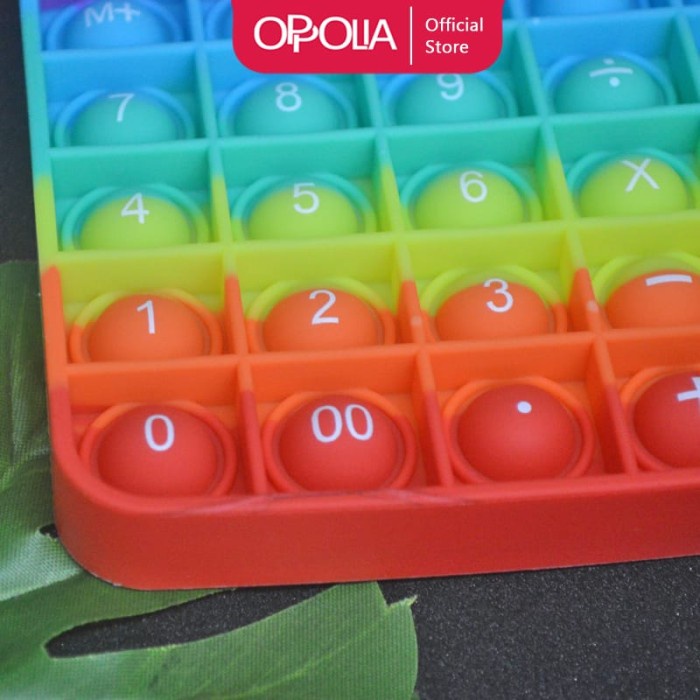Pop It kalkulator CALCULATOR RAINBOW Fidget Toys Pop It Squishy
