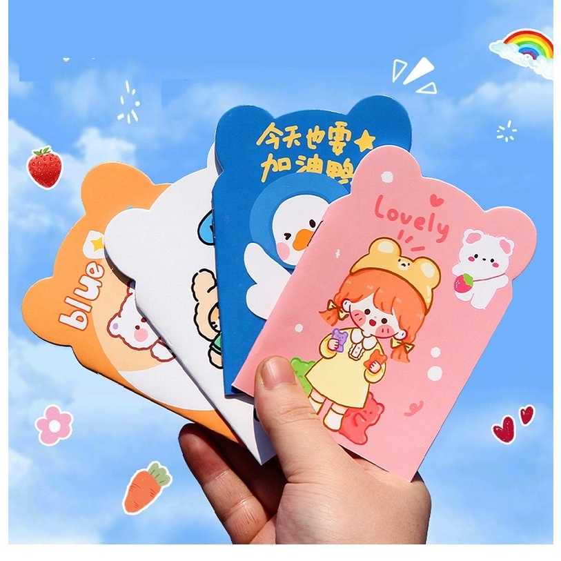 10pcs Notepad Kecil Notebook Kertas Pocket Buku OSM-ST0398