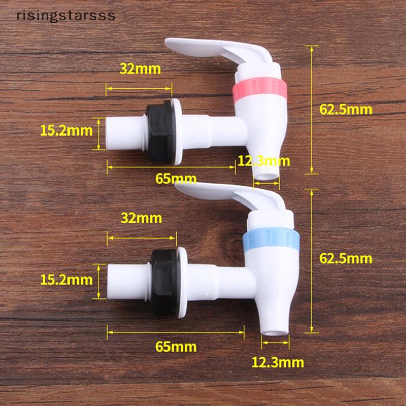 Rsid Span-new 1PC Ukuran Universal Push Type Dispenser Air Dingin Plastik Keran Pengganti Jelly