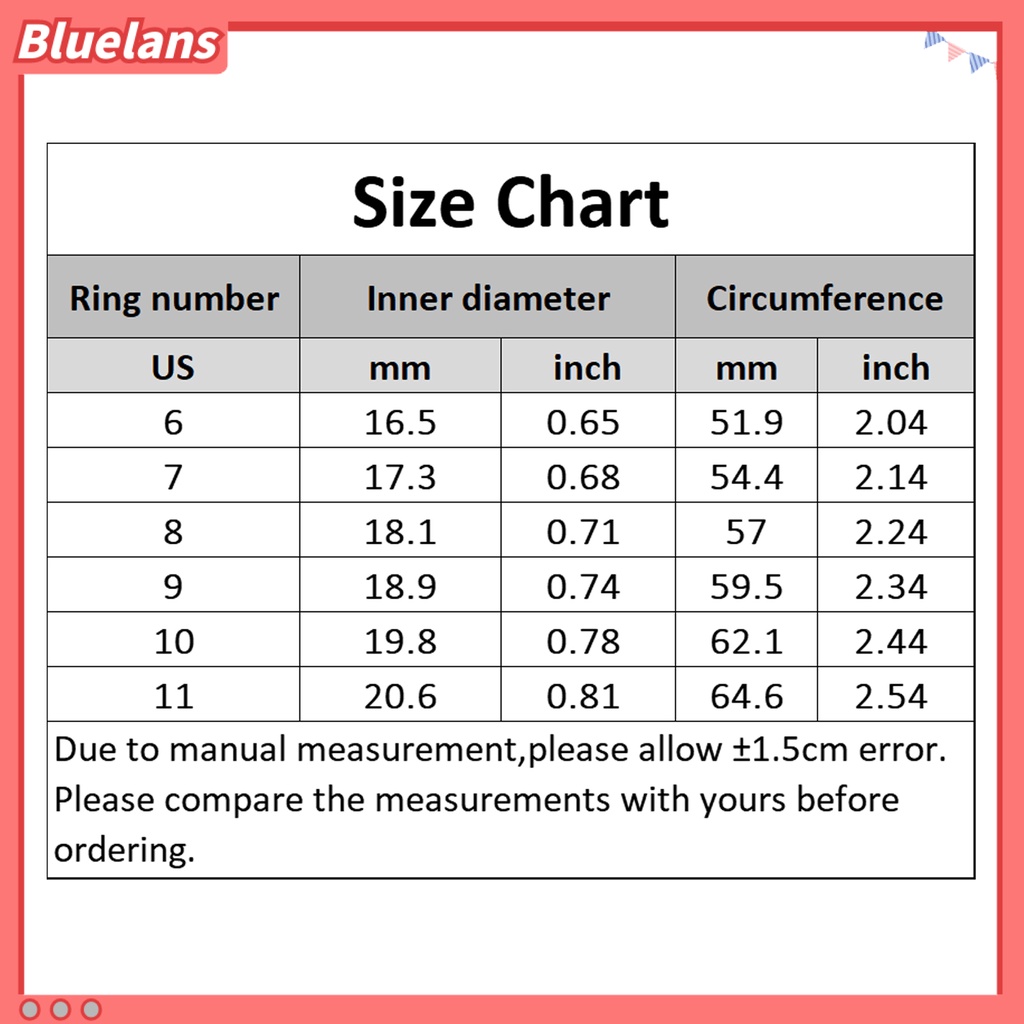 [BLS] Wanita Cincin Berputar Hias Kilau Cerah Geometris Bohemian Pereda Kecemasan Hadiah Wanita Cinta Hati Jari Cincin Perhiasan Fashion Untuk Hari Kasih Sayang