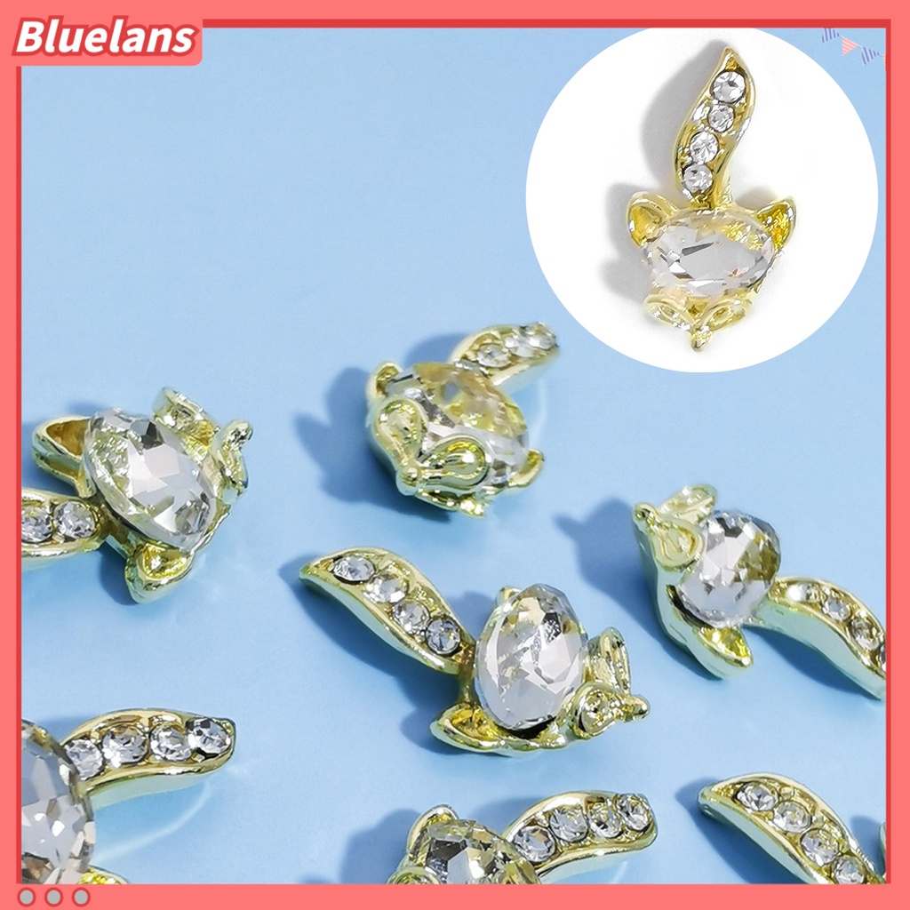 [BLM] Dekorasi Kuku Bentuk Kreatif Efek Visual Mengkilap Berkilau Desain Mutiara Imitasi Aplikasi Lebar Paduan Tahan Luntur 3D Nail Art Charms Manicure Jewelry Perlengkapan Kuku