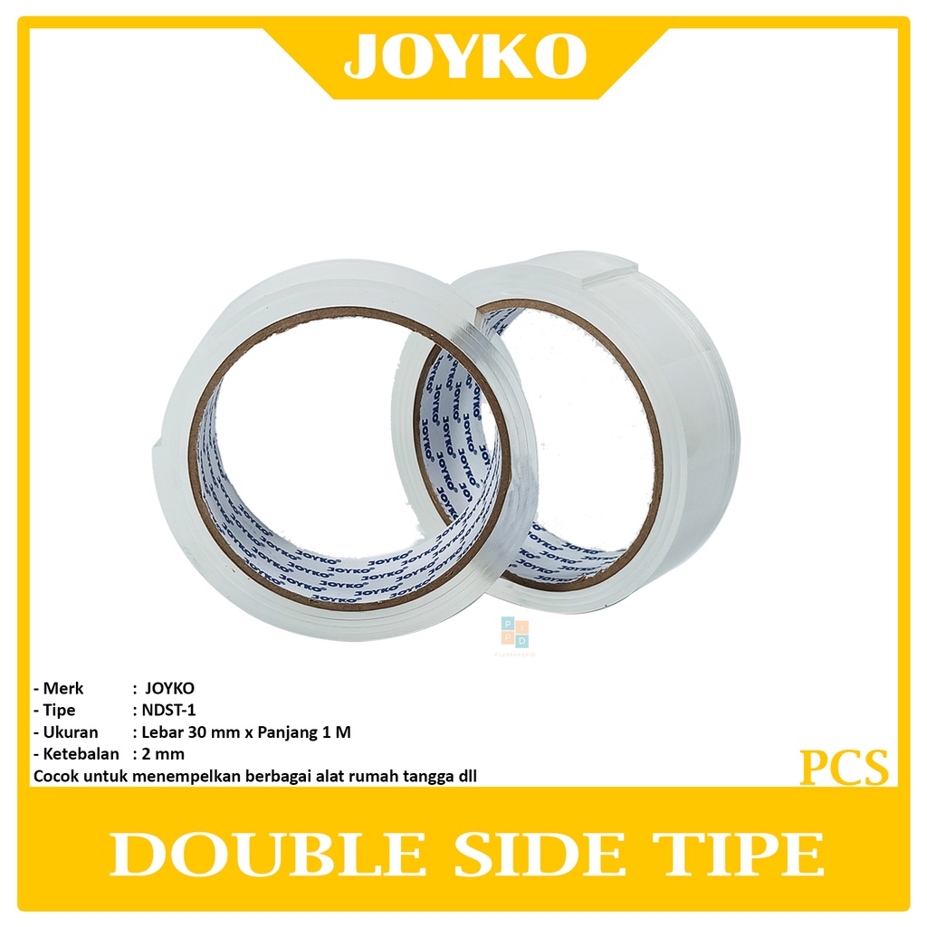 

JOYKO - Nano Double Sided Tape Pita Perekat Dua Sisi NDST-1 - Pcs