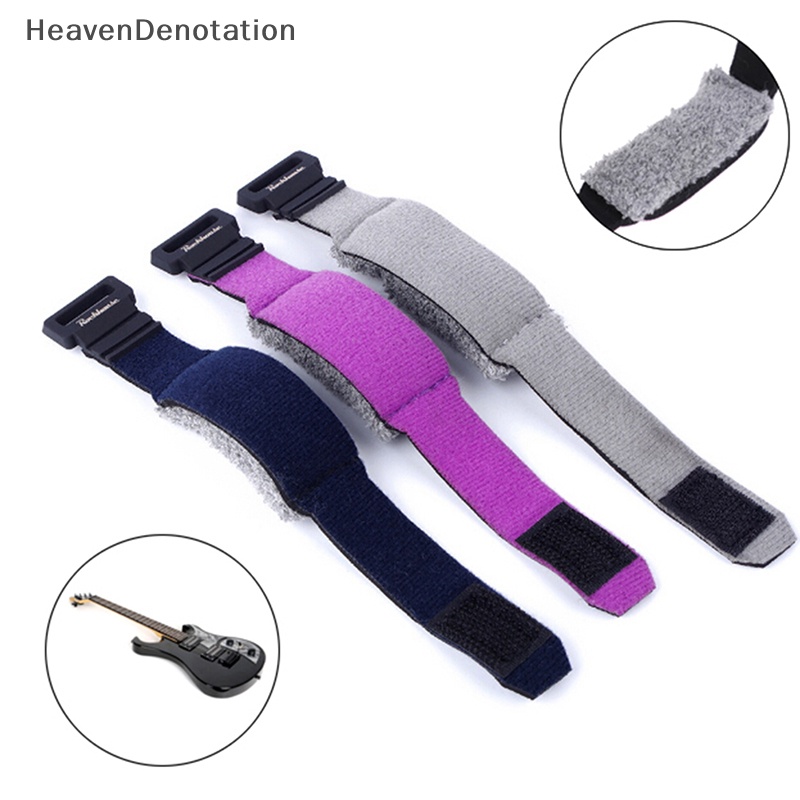 [HeavenDenotation] 1pcs Gitar Fretwraps String Mute Muter Fretboard Mug Wraps Untuk Normal  Hdv