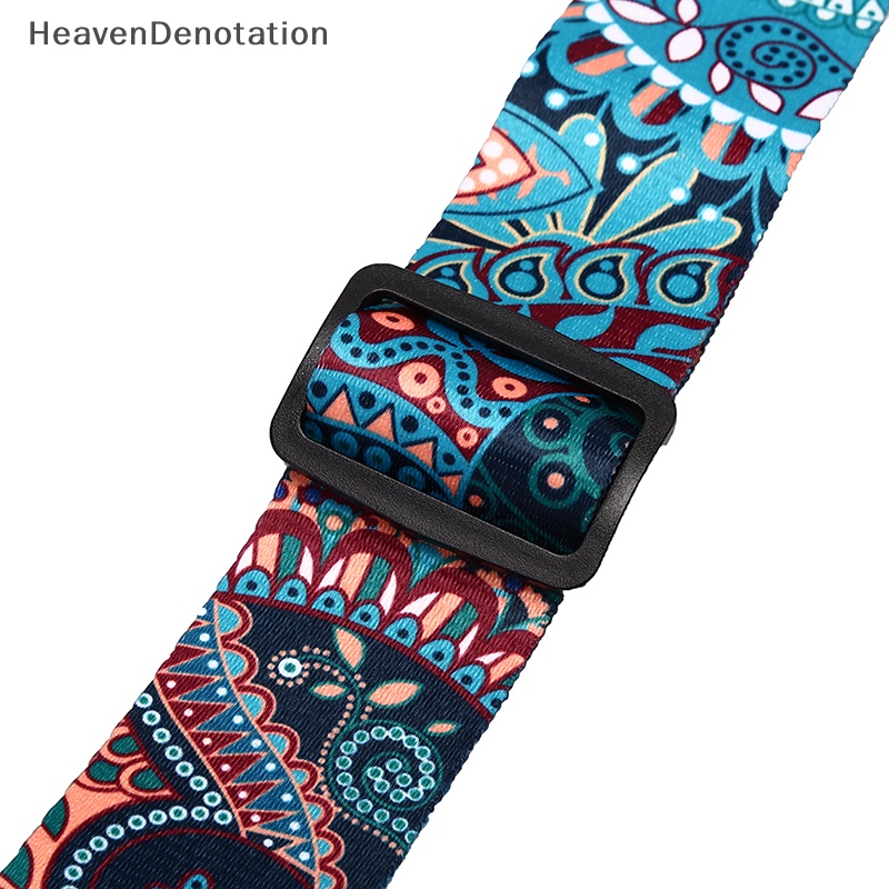 [HeavenDenotation] Tali Gitar Elektrik Gitar Bunga Matahari Akustik Gitar Folk Guitar Bass Strap HDV