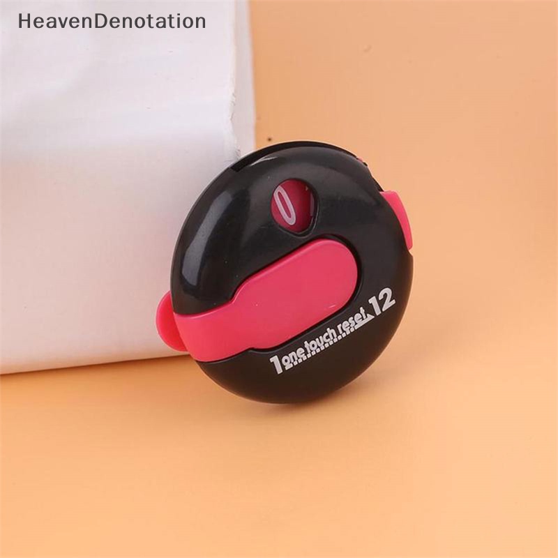 [HeavenDenotation] Topi Golf Bulat Klip Alat Scoring Mini Golf Score Stroke Counter Sederhana HDV