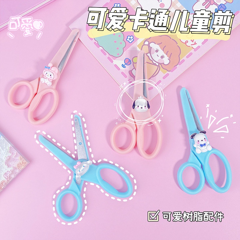 gunting kertas  anak sekolah sanrio gunting   sanrio cinnamoroll kuromi melody