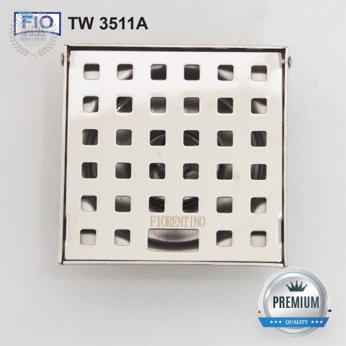 FIORENTINO TW3511A SARINGAN GOT STAINLESS FLOOR DRAIN MESIN CUCI OLS SARINGAN GOT STAINLESS TERMURAH