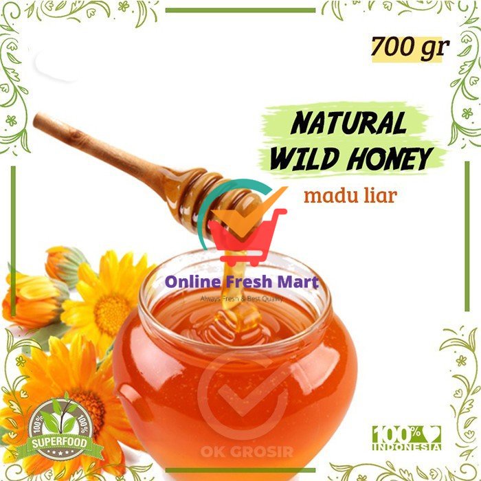 

Madu Tawon Lebah Liar / Natural Wild Honey [Botol 700 gr] - Online Fresh Mart Denpasar