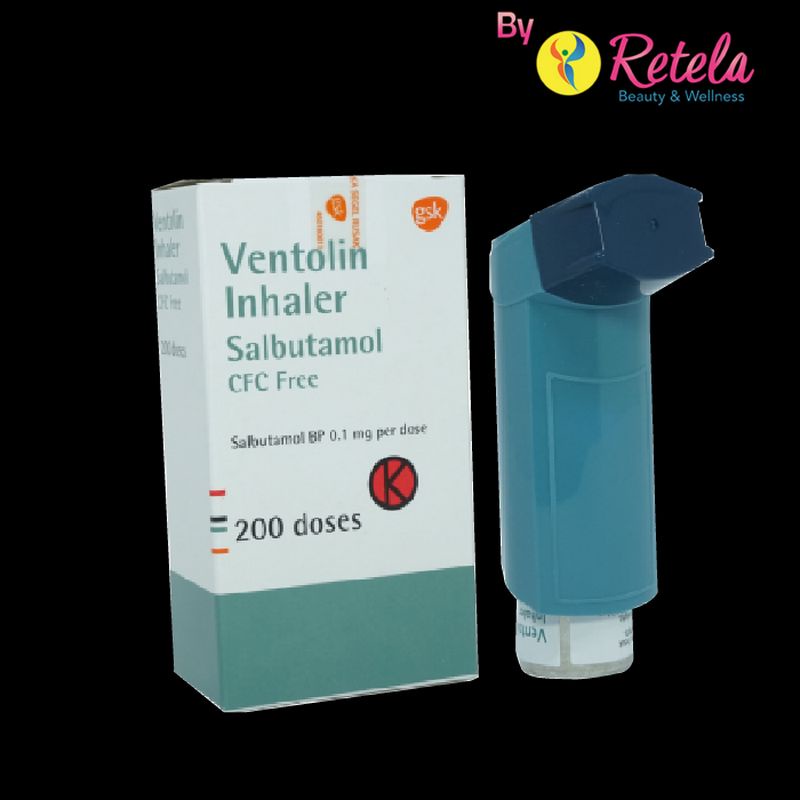 VENTOLIN INHALER 100 MCG 200 DOSIS