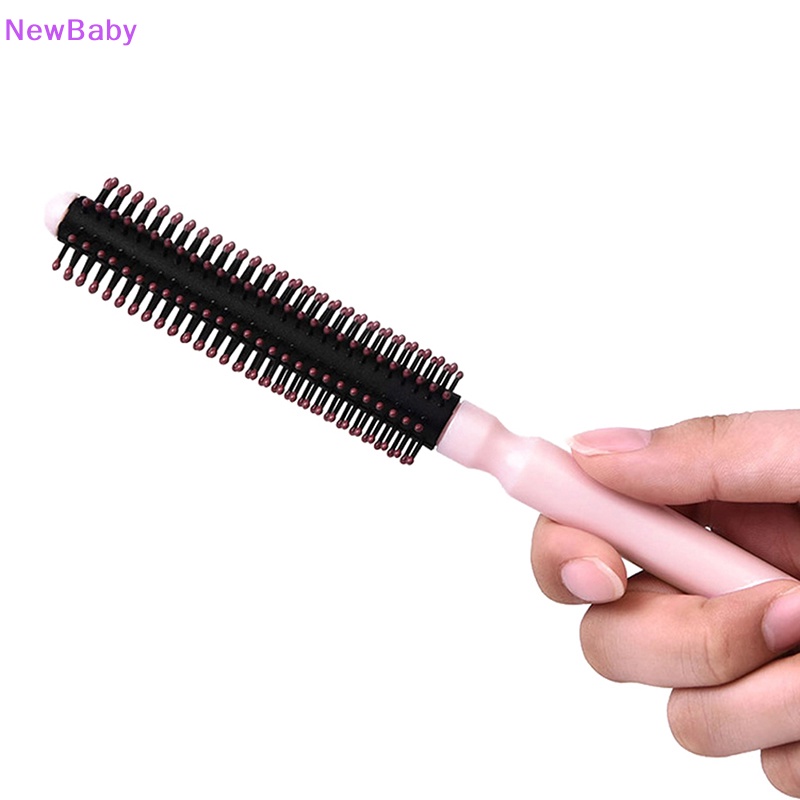 Newbaby 1PC Roll Brush Sisir Rambut Bulat Wavy Curly Styling Care Curling Alat Salon ID