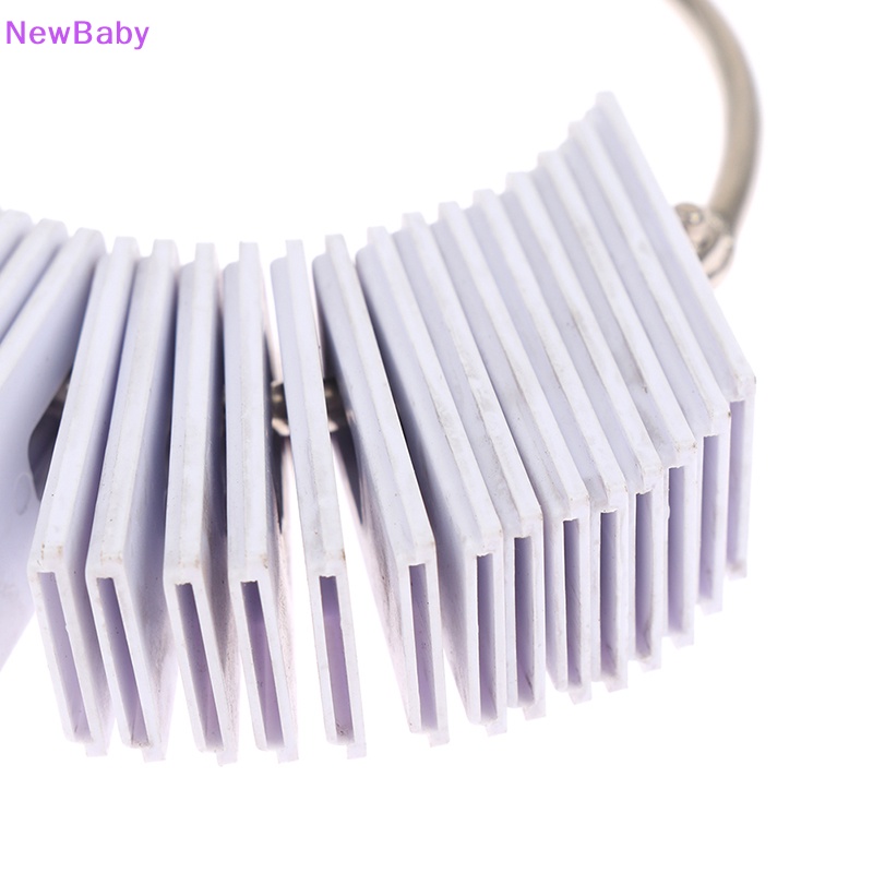 Newbaby 30Pc Cincin Cat Rambut Bagan Rambut Untuk Salon Hairdresser Dyeing Practice Swatches ID