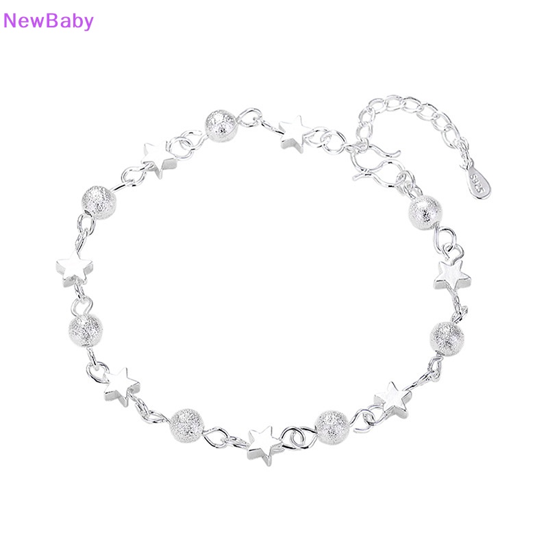 Newbaby Fresh Star Bracelets Untuk Wanita Kepribadian Gelang Manik Bulat Fashion Korea ID