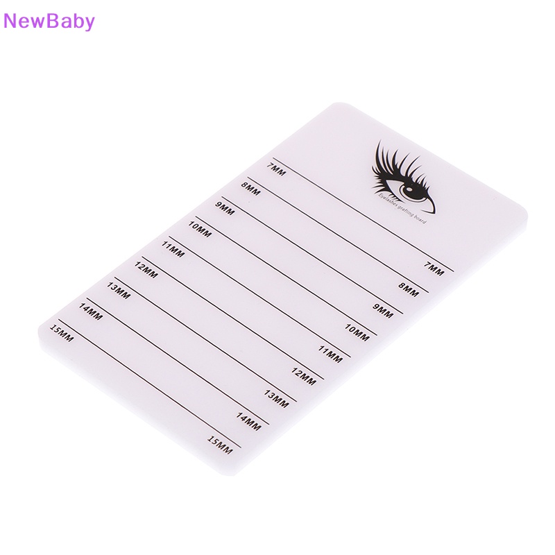 Newbaby Acrylic Adhesive Eyelash Pad Extension Tali Tangan Bulu Mata Palsu Pallet Holder ID