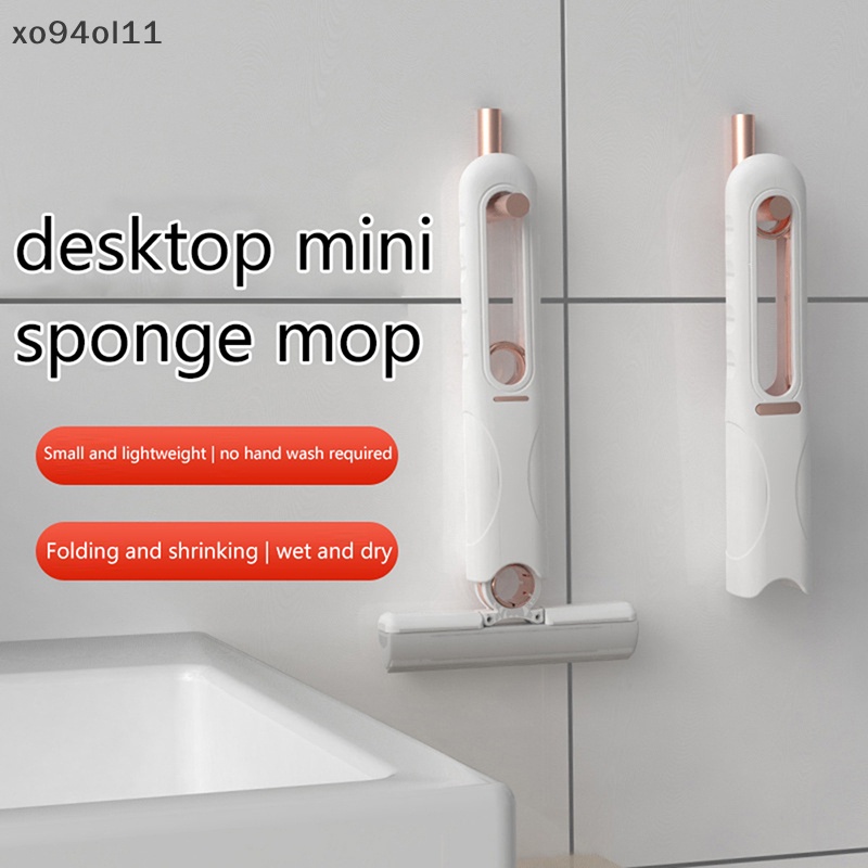 Xo Alat Pel Mini Portable Mobil Hand Free Peras Sapu Lazy Alat Pembersih Meja Rumah Tangga OL