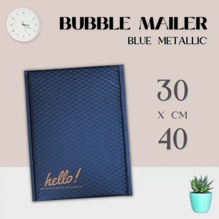 

[SC] AMPLOP BUBBLE | BUBBLE MAILER | BUBBLE PACKING OLSHOP DARK BLUE 30X40