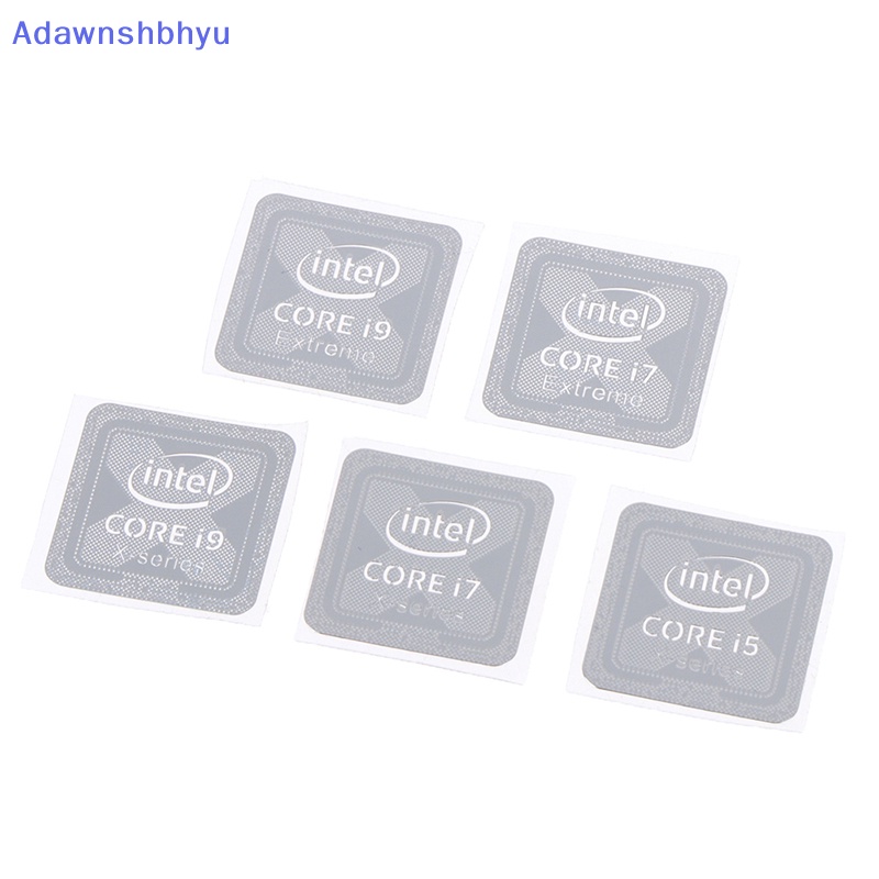 Adhyu Generasi 10 Intel Core i9 i7 i5 i3 CPU Metal Sticker Laptop Logo Stiker ID