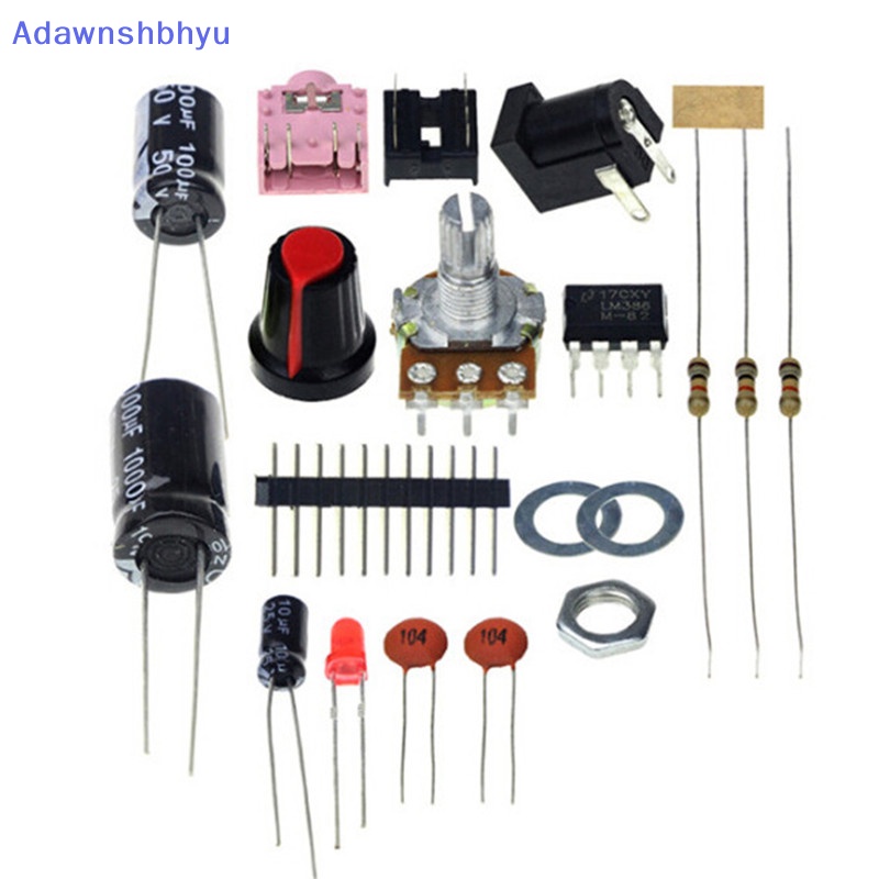 Adhyu 1Set LM386 Papan Amplifier Super MINI 3V-12V DIY Kit M57 0 0 0 0 0id