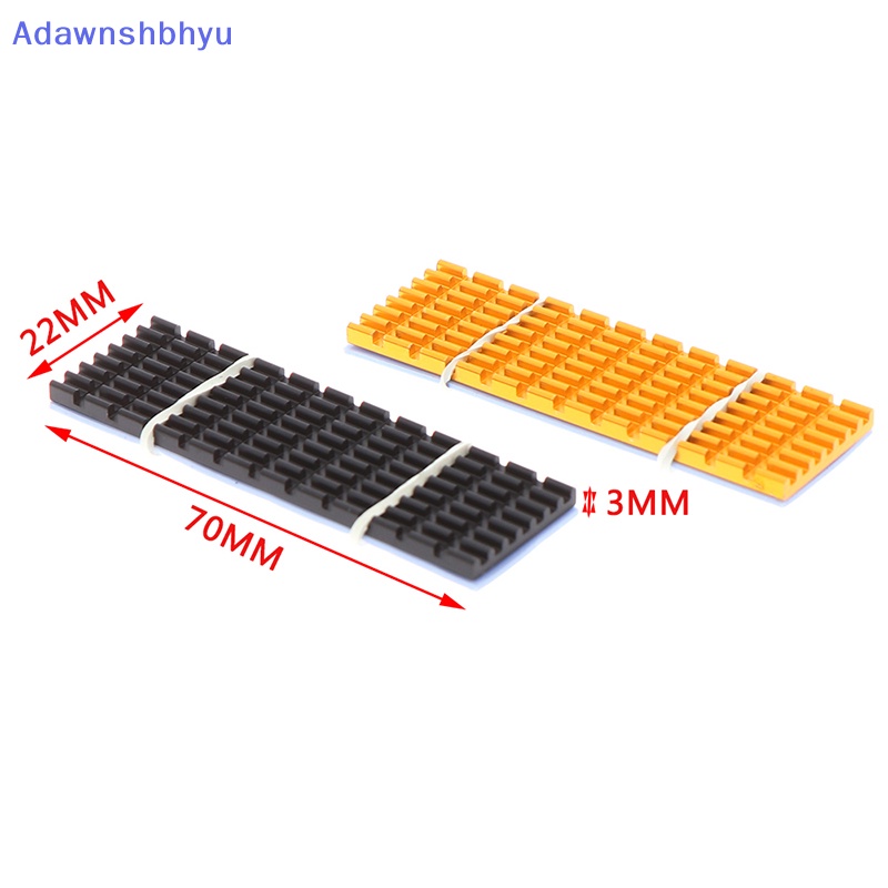 Adhyu Heatsink radiator Pembuangan Panas m.2 ngff Pendingin heat sink Panas thermal pad ID