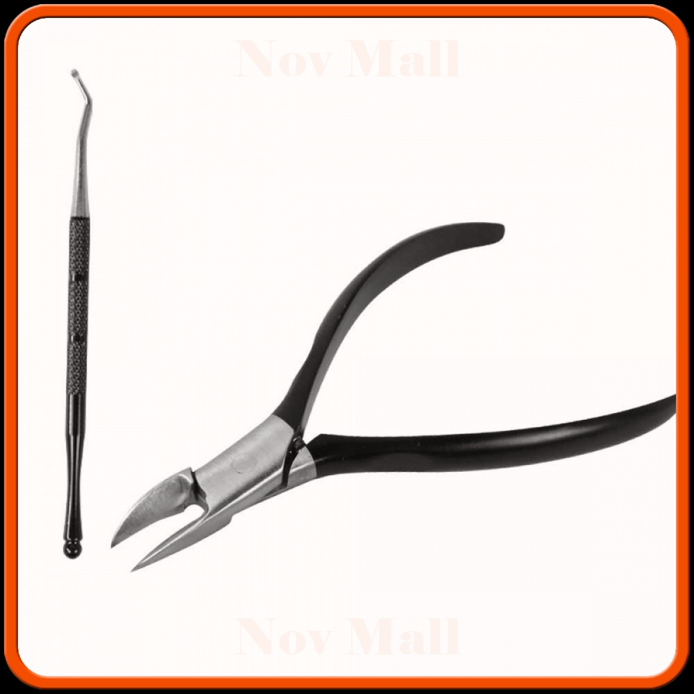 Gunting Kuku 2 in 1 Ingrown Toenails Clipper Manicure Set -BY734