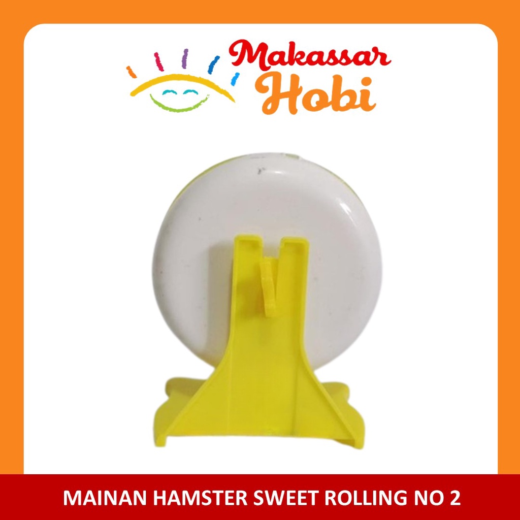 Sweet Rolling No.2 Mainan Kincir Roda Putar Hamster Bola Jogging Hewan