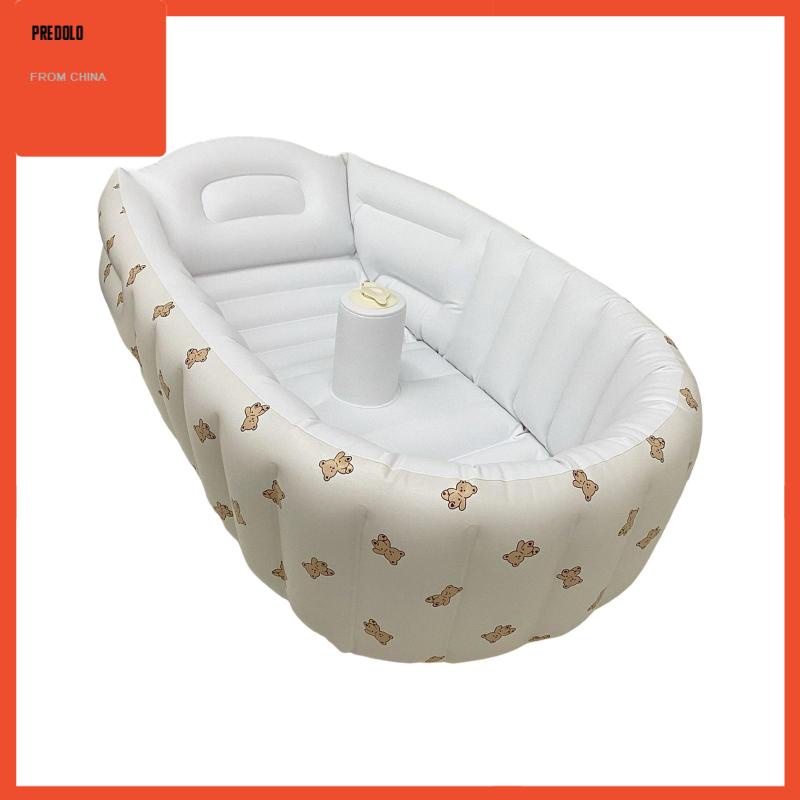 [Predolo] Bathtub Bayi Newborn Non Slip Portable Travel Bath Tub Untuk Bayi Balita Anak