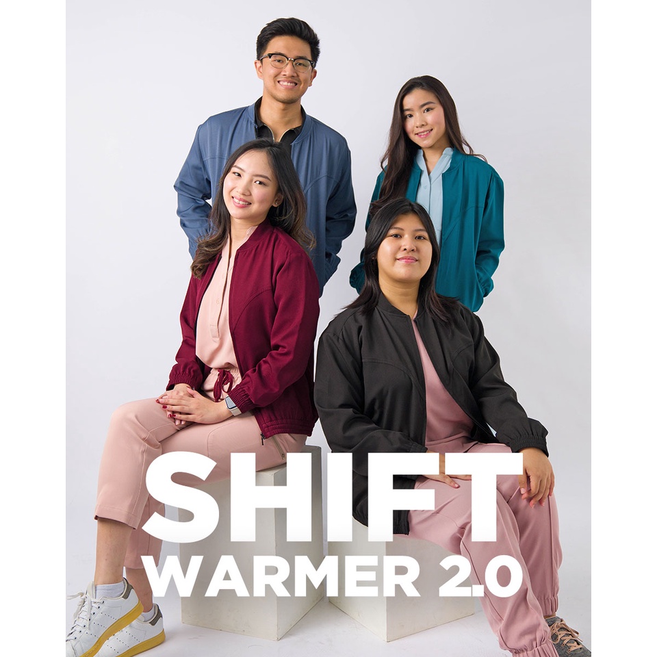 SCRB - Baju Scrub / Medical Scrubs / Baju Jaga-Shift Warmer Jacket 2.0