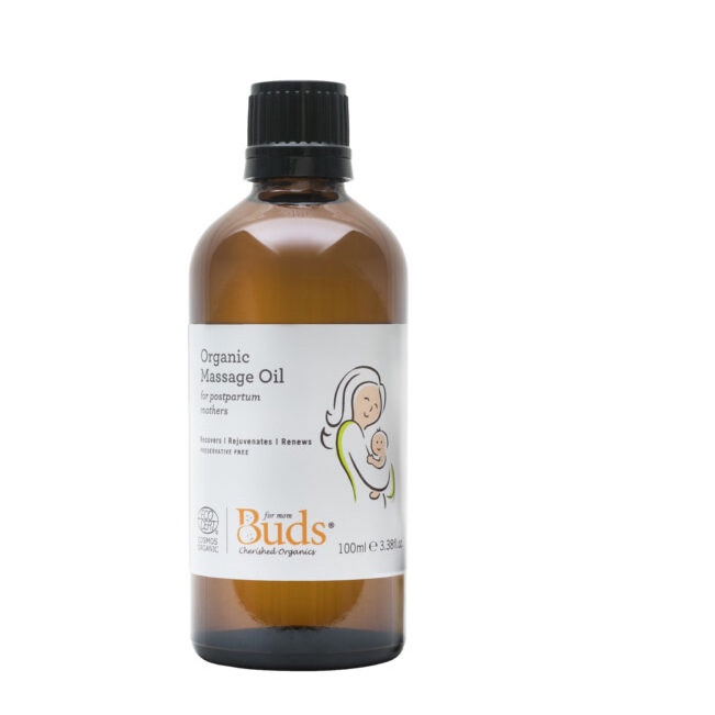 BUDS ORGANIC MASSAGE OIL FOR POSTPARTUM MOTHER 100ML