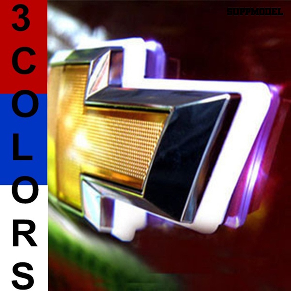 [SM]3D Led Mobil Styling Tail Emblem Logo Badge Decal Light Lamp Untuk Chevrolet Cruze