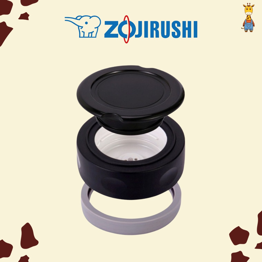 Zojirushi Stainless Steel Food Jar SW-FCE75 Vacuum 0.75L - Tempat Makan