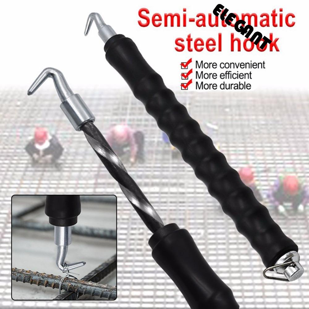 [Elegan] Rebar Hook Telescoping Semi Otomatis Bar Tying Hook Besi Kait Bar Baja Twister Hook Bar Hook