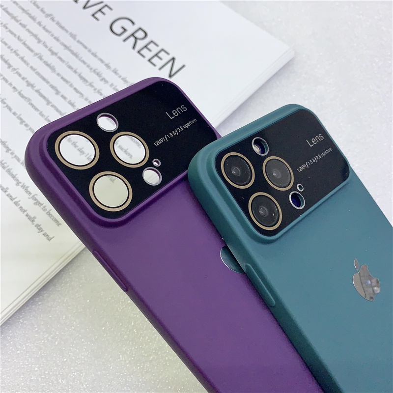 Seperti Film Pelindung Lensa Jendela Besar Akrilik 15promax Untuk IPhone Case 11 12 13 14 Promax Layar Debu Silikon Lembut