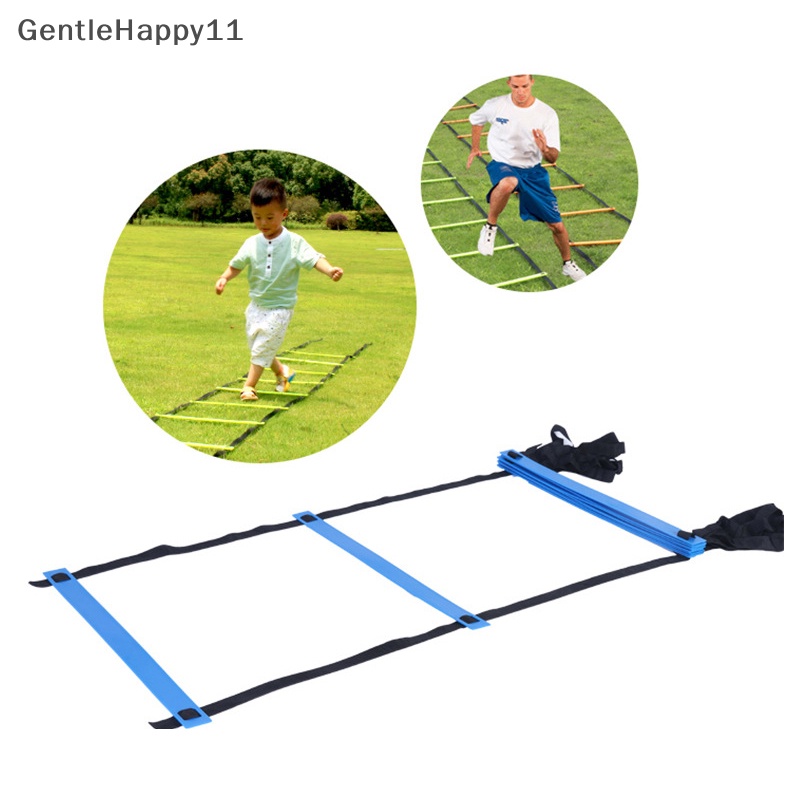 Gentlehappy Agility Speed Ladder Tangga Nylon Strap Training Football Speed Perlengkapan Tangga id