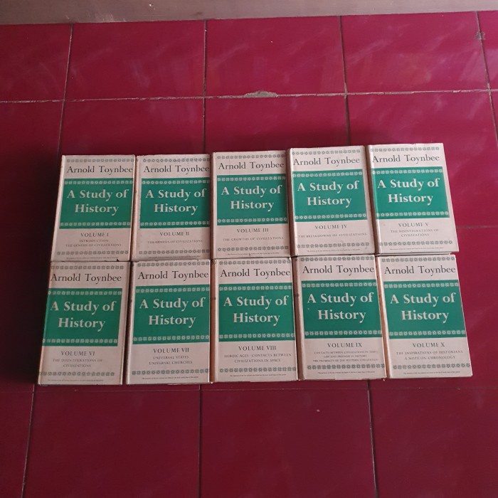 A Study of History by Arnold Toynbee