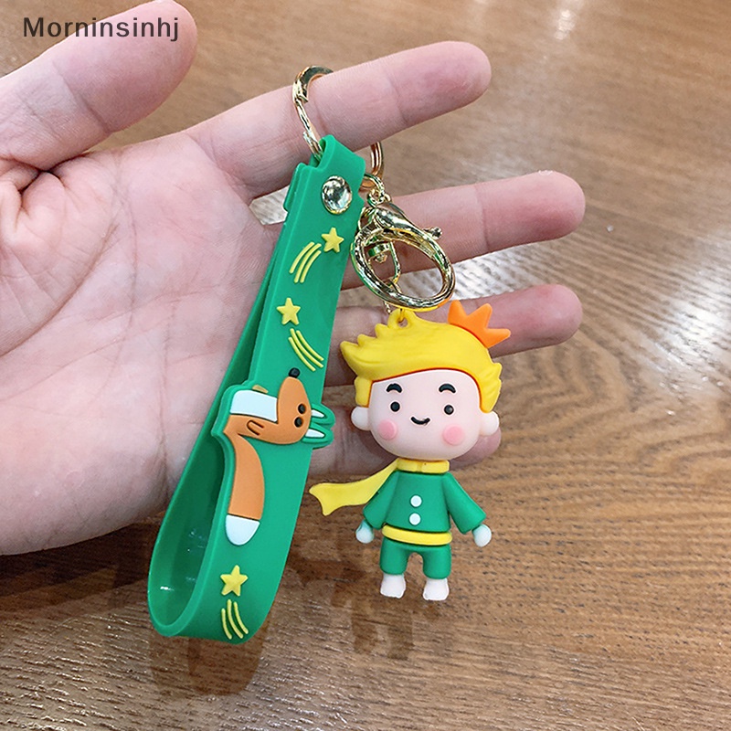 Mornin Kartun Pangeran Kecil 3D Angka Gantungan Kunci Hewan Rubah Lanyard Key Rings Bag Do id