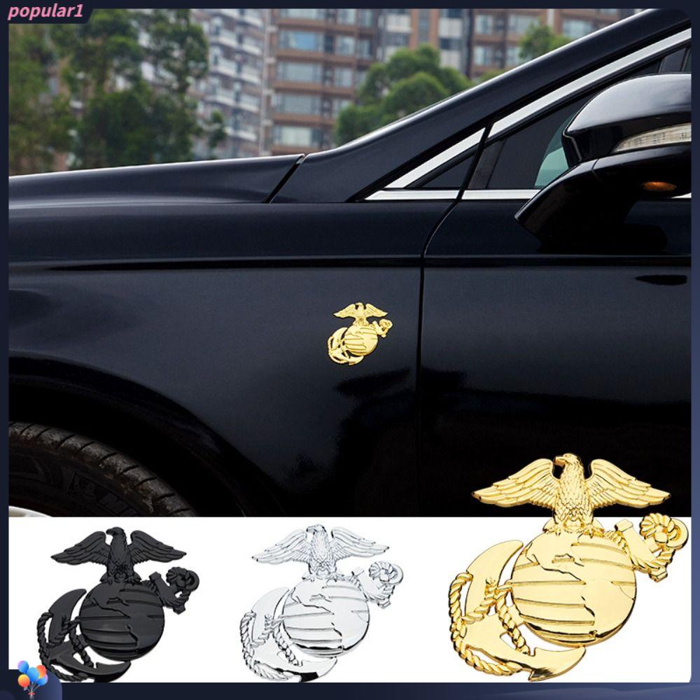 Populer Emblem Universal Zinc Alloy 3D Tahan Air Badge Decal Untuk Pintu