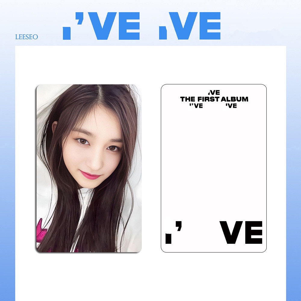 10pcs /set IVE Album I'VE Photocards Lomo Kartu Kpop Postcards Collection