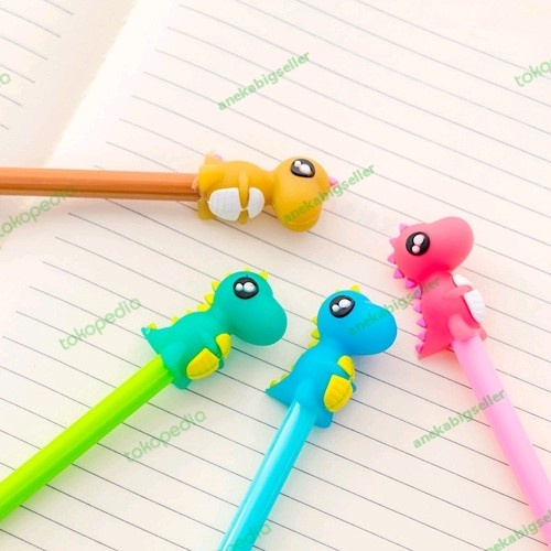 

bolpen karakter lucu dino