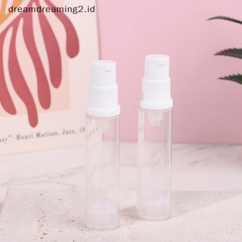 (drea) 3/4pcs 5ml 10ml Portable Travel Sub-Botol Set Plastik Lotion Botol //