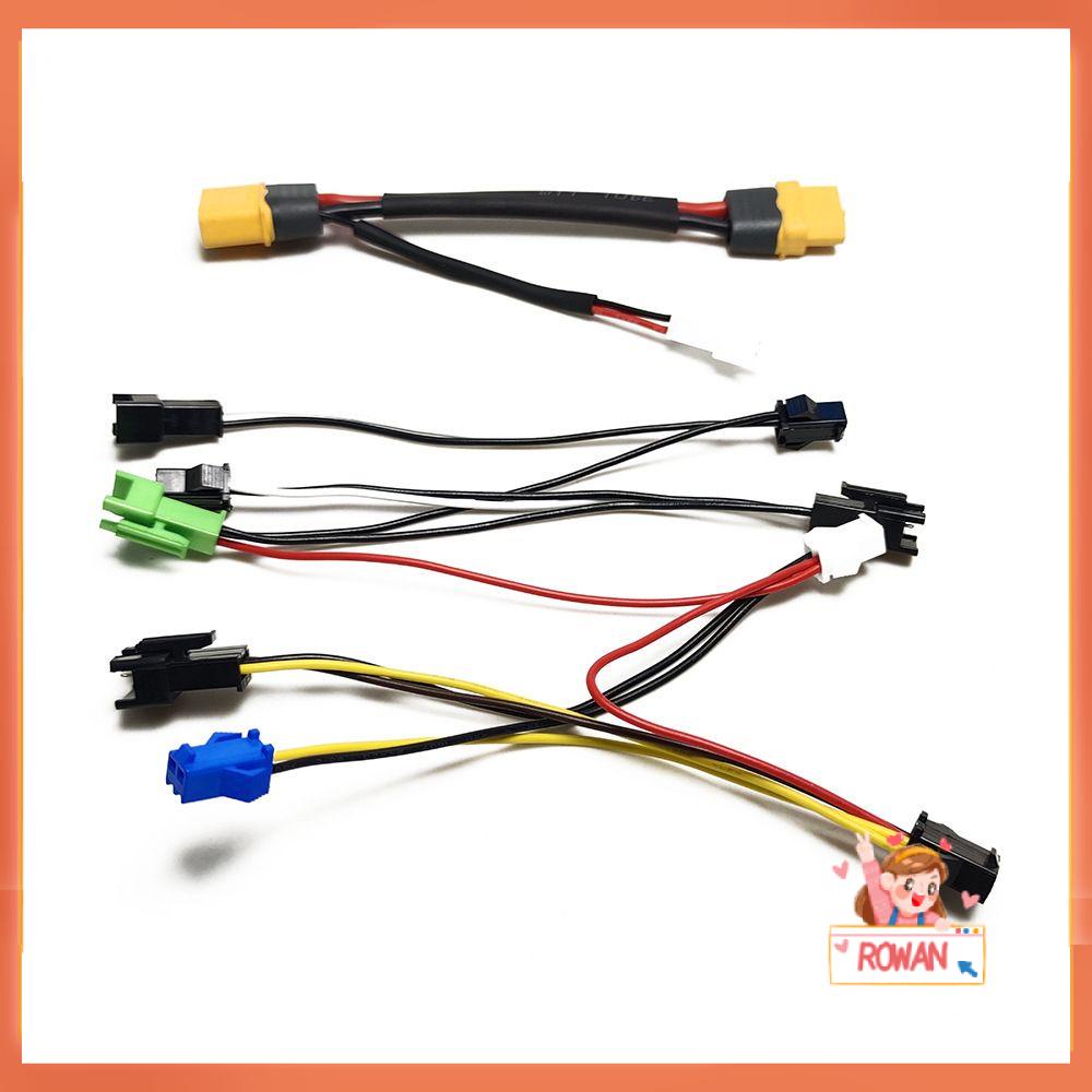 R-FLOWER Kabel Senter Kepala E-Bike Sambungan Lampu Sepeda Motor Skuter Awet Power Line Set