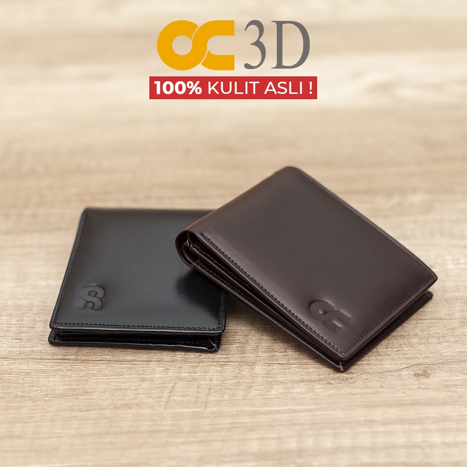 DOMPET KULIT PREMIUM ORIGINAL 3 DIMENSI DOMPET PRIA