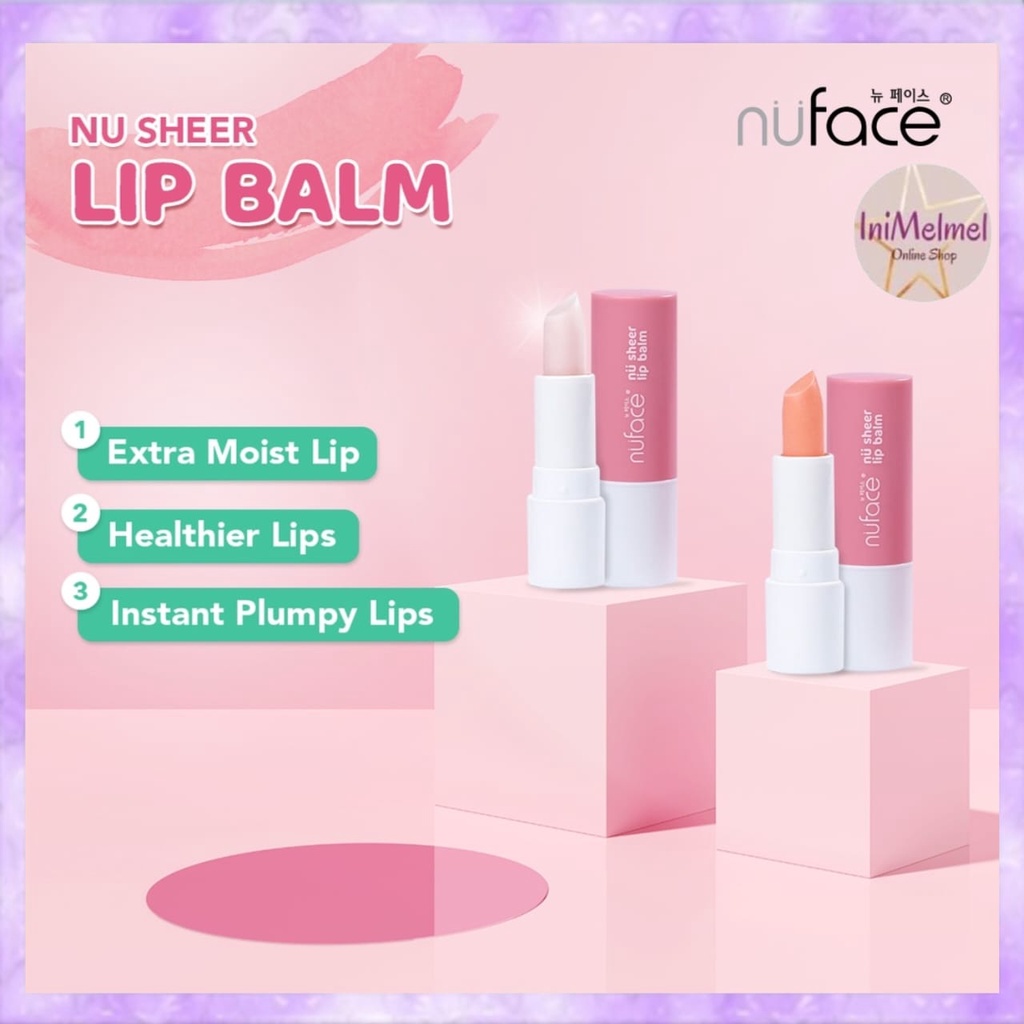 NUFACE Nu Sheer Lip Balm