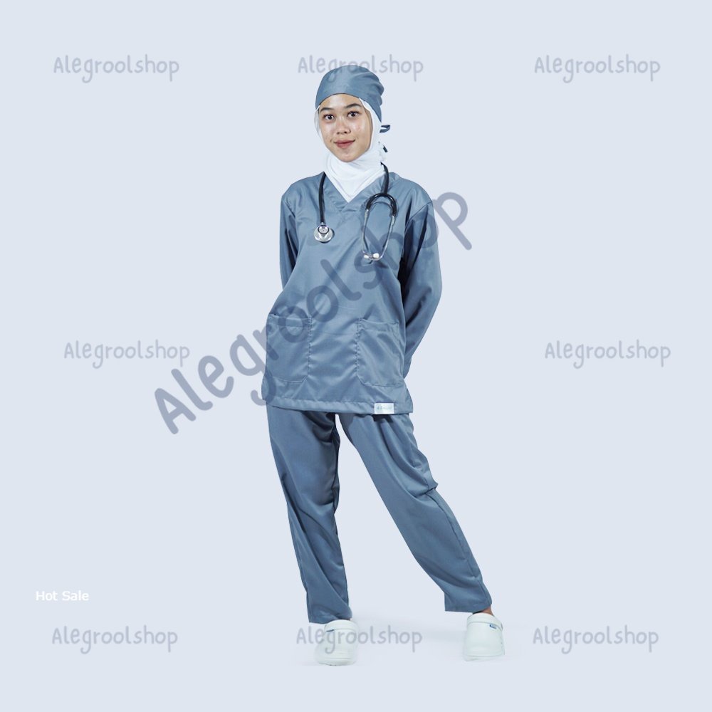 Doctor Scrub's Set Baju OK Lengan Panjang 'Cito Series'