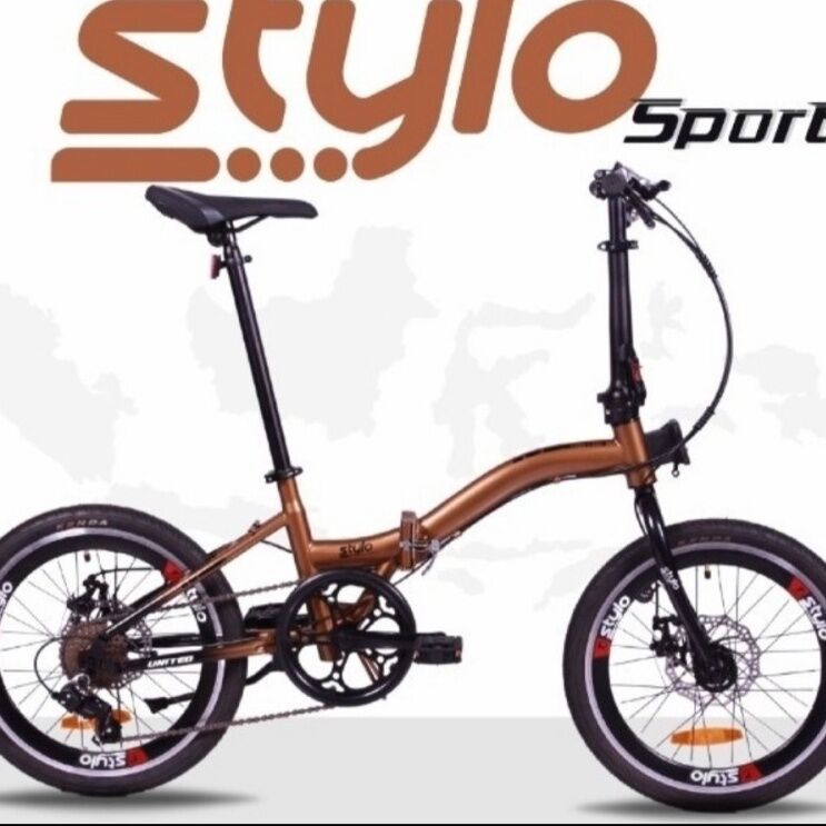 Sepeda lipat 16 inc United Stylo 6 Speed Shimano Bisa buat anak-anak dan dewasa