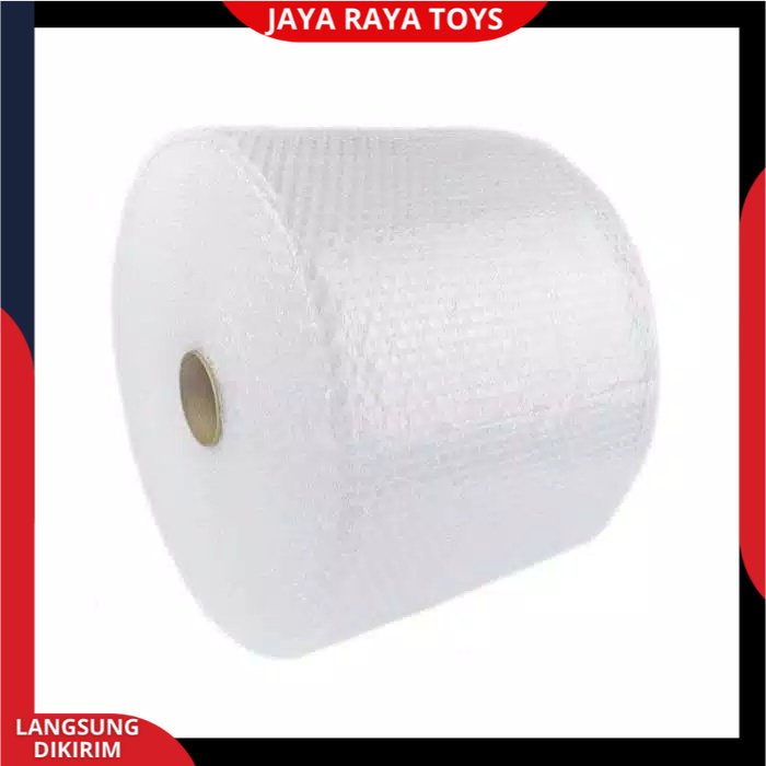 Bubble Wrap Roll 25CM X 50Meter Hitam Bening Berkualitas Expedisi Cargo