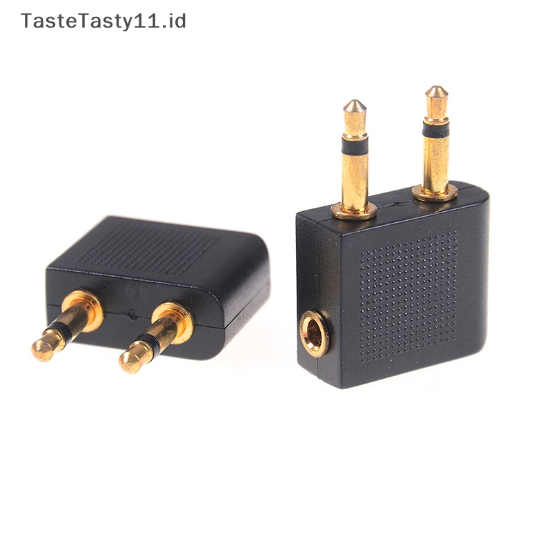 Adaptor colokan jack headphone berlapis emas .aste yongmasty 5 mm 3.5mm pro airline airplane